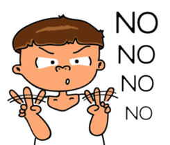 Rude child Part2 sticker #15913263