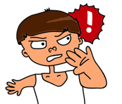 Rude child Part2 sticker #15913267