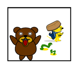 -KUMADORA- Story of Bear&Tiger. sticker #15913349