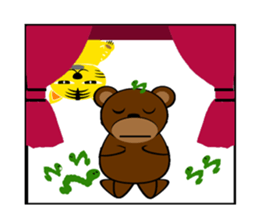 -KUMADORA- Story of Bear&Tiger. sticker #15913353