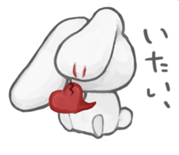 This rabbit is menhela 2 sticker #15913683