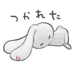 This rabbit is menhela 2 sticker #15913691