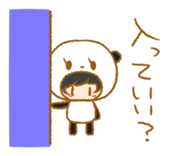 PandA's costume2 sticker #15913772