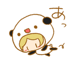PandA's costume2 sticker #15913786