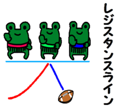 Investor of a frog"3" sticker #15914791