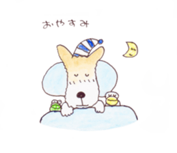 terrier&duck sticker sticker #15915297