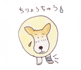 terrier&duck sticker sticker #15915298