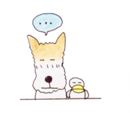 terrier&duck sticker sticker #15915299