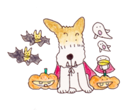 terrier&duck sticker sticker #15915301