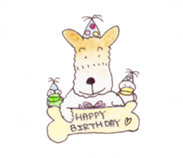 terrier&duck sticker sticker #15915303