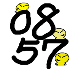 crazy words sticker #15915549