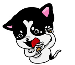 mushroom-meat dumplings sticker #15915924