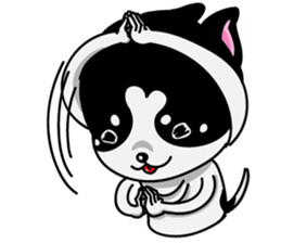 mushroom-meat dumplings sticker #15915929