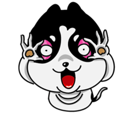 mushroom-meat dumplings sticker #15915930