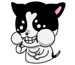 mushroom-meat dumplings sticker #15915934