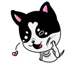 mushroom-meat dumplings sticker #15915936