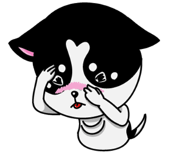 mushroom-meat dumplings sticker #15915938