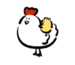 Sticker of Mr.Chick sticker #15916226