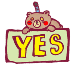 Easy! Thai! Kuma (Japanese subtitles) sticker #15916778