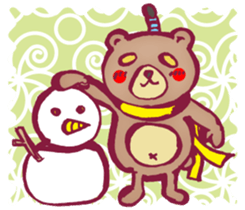 Easy! Thai! Kuma (Japanese subtitles) sticker #15916812