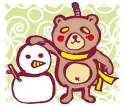 Easy! Thai! Kuma (Japanese subtitles) sticker #15916812