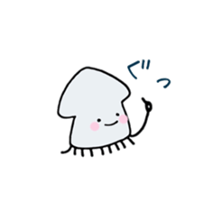 squid ikaikaga sticker sticker #15916876