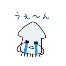 squid ikaikaga sticker sticker #15916907