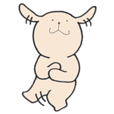 rabbit&cat sticker sticker #15916963