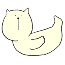 rabbit&cat sticker sticker #15916988