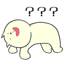 rabbit&cat sticker sticker #15916990