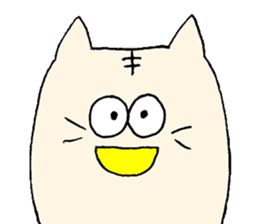 People wearing cat's hat and cats sticker #15917040