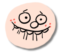 The most ugly expression map sticker #15917056