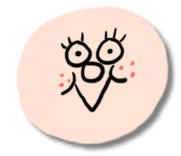 The most ugly expression map sticker #15917060