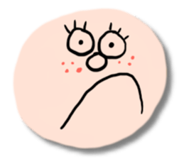 The most ugly expression map sticker #15917068