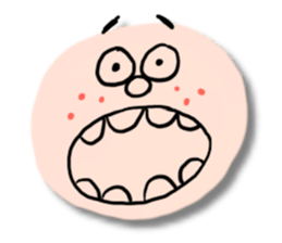 The most ugly expression map sticker #15917073