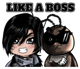 THE PAMANS (THEPAMS & THETANS) sticker #15917113