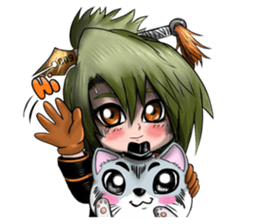 THE PAMANS (THEPAMS & THETANS) sticker #15917126