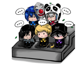 THE PAMANS (THEPAMS & THETANS) sticker #15917128