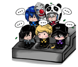 THE PAMANS (THEPAMS & THETANS) sticker #15917128