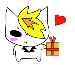 Kinpatsu Cat sticker #15917189