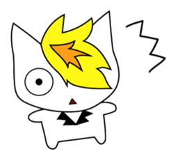 Kinpatsu Cat sticker #15917212