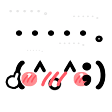 KAOMOJI MESSAGE sticker #15917951