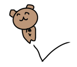 kaosada bear sticker #15918275