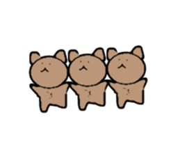 kaosada bear sticker #15918276