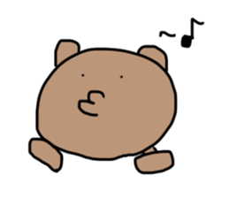 kaosada bear sticker #15918277