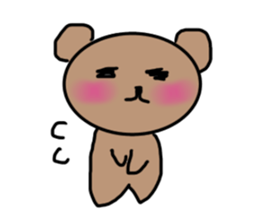 kaosada bear sticker #15918281