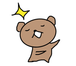 kaosada bear sticker #15918282