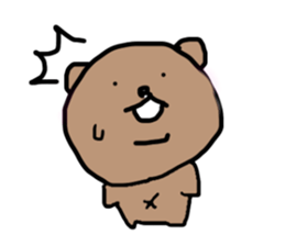 kaosada bear sticker #15918283