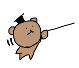 kaosada bear sticker #15918287