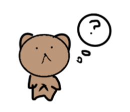 kaosada bear sticker #15918290